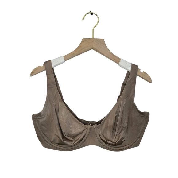 Cuup Bra Size 36D The Scoop Beige Underwire - Picture 1 of 5